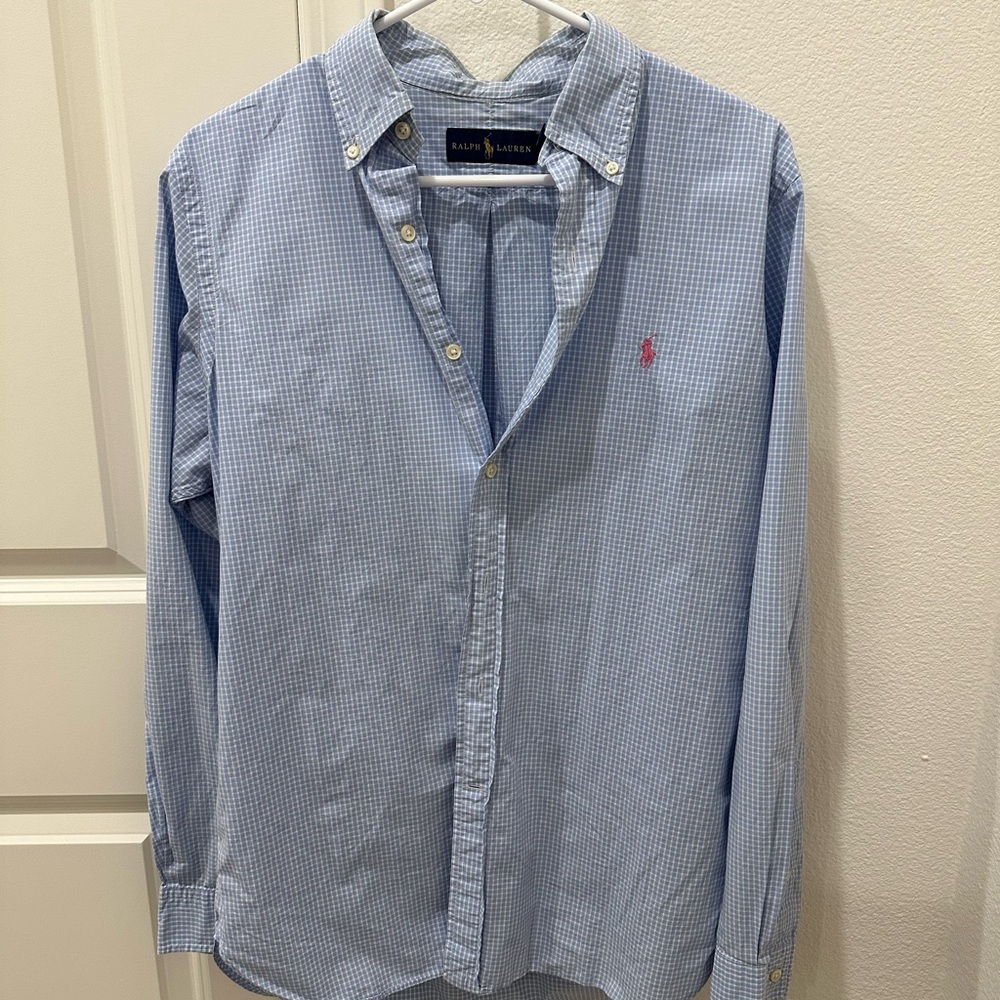 Ralph Lauren Button Up long sleeve polo shirt